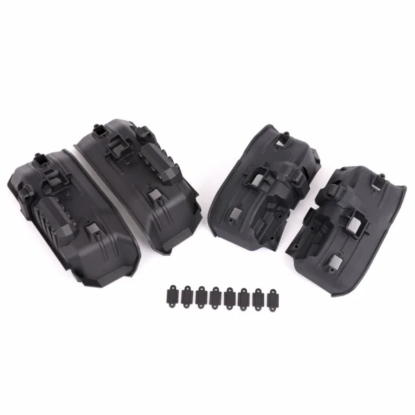 Traxxas Fenders, inner, front + rear (for clipless body mounting) (2 each)/ rock light covers (8)