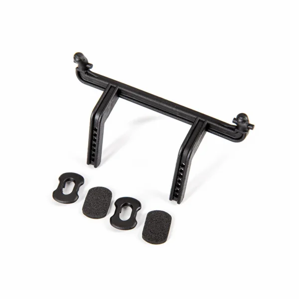 Traxxas Body post, rear / body washers, foam (2) / pivot (2)