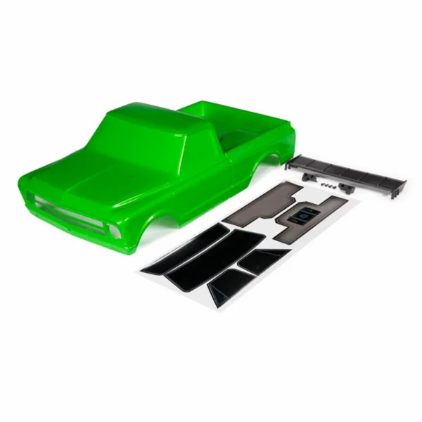 Traxxas Body, Chevrolet C10 (green) (includes wing + decals) ** CLEARANCE **