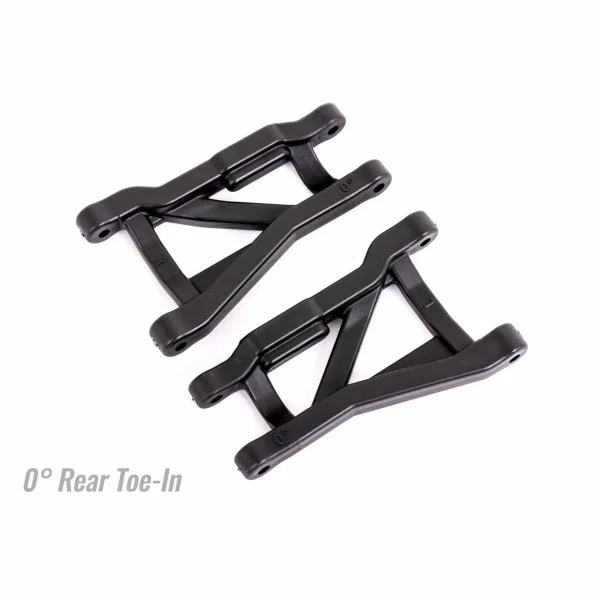 Traxxas Suspension arms, black, rear (left + right), heavy duty, 0deg toe angle (2) ** CLEARANCE **