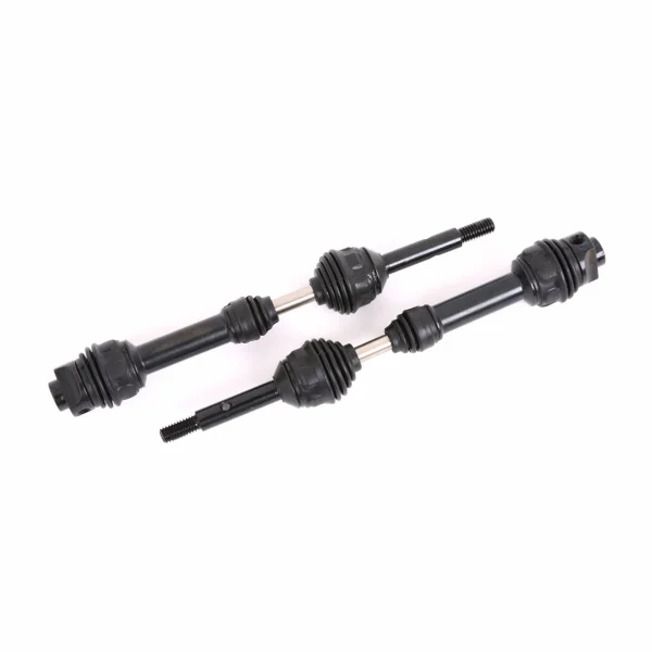 Traxxas Driveshafts, rear, steel-spline constant-velocity (complete assembly) (2)