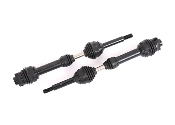 Traxxas Driveshafts, rear, steel-spline constant-velocity (complete assembly) (2) — image 2 of 2