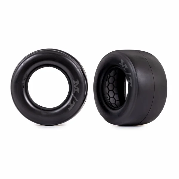 Traxxas Tyres, rear (smoke) (2)