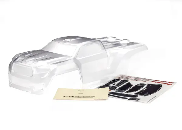 Traxxas Sledge Bodyshell - Clear Unpainted — image 2 of 2