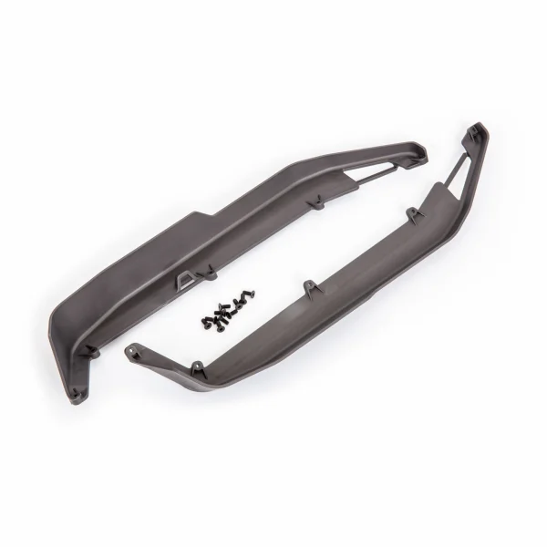 Traxxas Side guards, chassis (left and right) / 3x8 CCS (10) (fits Sledge)