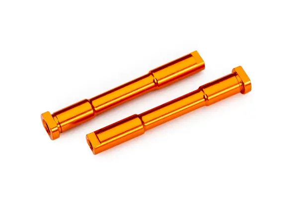 Traxxas Bellcrank posts, steering (aluminium, orange-anodised) &mdash; image 2 of 2