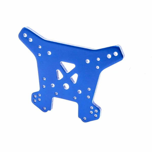 Traxxas Shock tower, rear, 6061-T6 aluminium (blue-anodised)