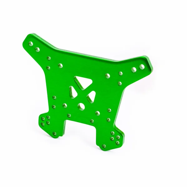 Traxxas Shock tower, rear, 6061-T6 aluminium (green-anodised)