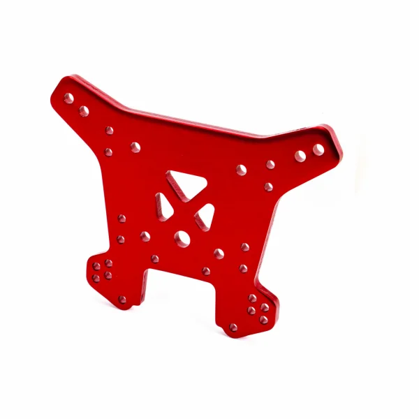 Traxxas Shock tower, rear, 6061-T6 aluminium (red-anodised)