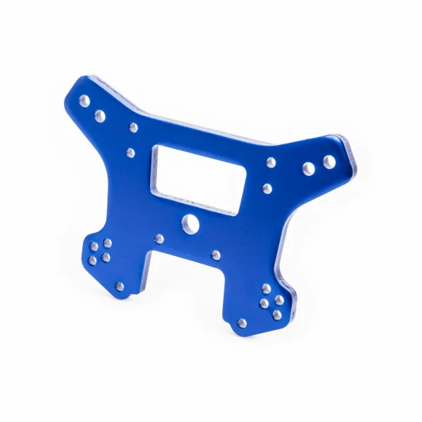 Traxxas Shock tower, front, 6061-T6 aluminium (blue-anodised)