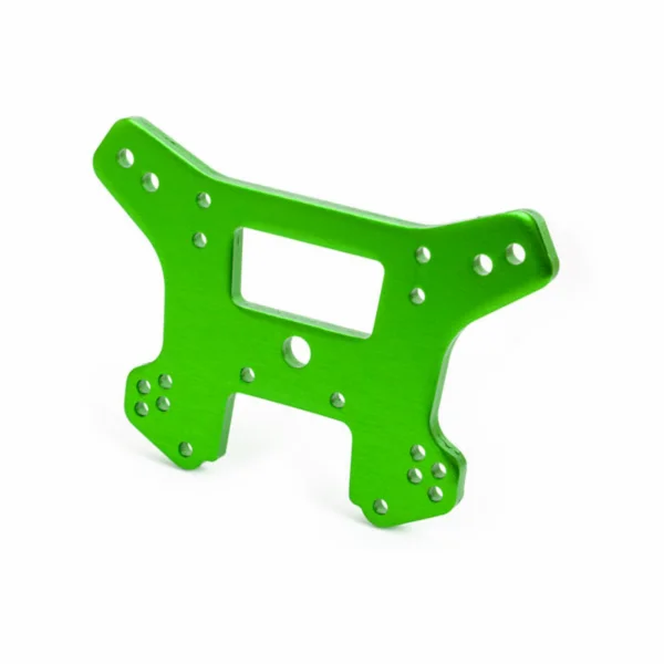 Traxxas Shock tower, front, 6061-T6 aluminium (green-anodised)