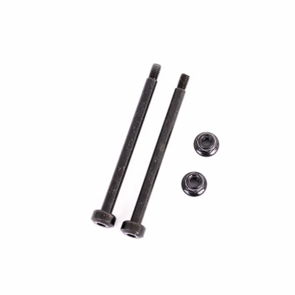 Traxxas Suspension pins, outer, front, 35x482mm (hardened steel) (2) / M3x05mm NL, flanged (2)