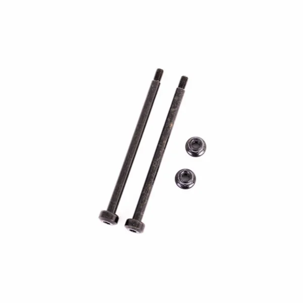 Traxxas Suspension pins, outer, rear, 35x567mm (hardened steel) (2) / M3x05mm NL, flanged (2)
