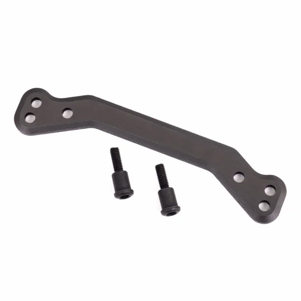 Traxxas Draglink, steering, 6061-T6 aluminium (dark titanium-anodised)/ 3x14mm SS (2)