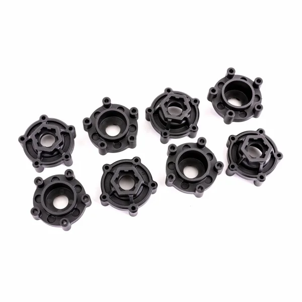 Traxxas Wheel hubs, 5 mm (4), 10 mm (4) (fits 9572 wheels)