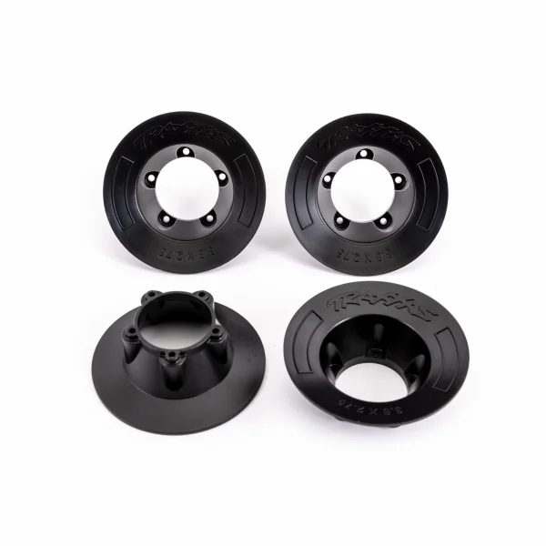 Traxxas Wheel covers, gray (4) (fits 9572 wheels)