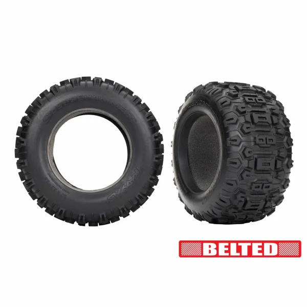 Traxxas Sledgehammer 3.8 Belted Tyres (2)
