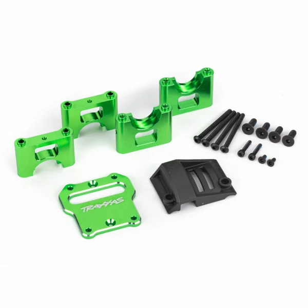 Traxxas Mount, center differential carrier, 6061-T6 aluminium (green-anodised)