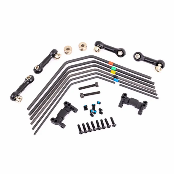 Traxxas Sway bar kit, Sledge (front and rear) (includes front and rear sway bars and linkage)