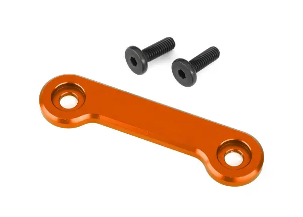 Traxxas Wing washer, 6061-T6 aluminium (orange-anodised) (1)/ 4x12mm FCS (2) &mdash; image 2 of 2
