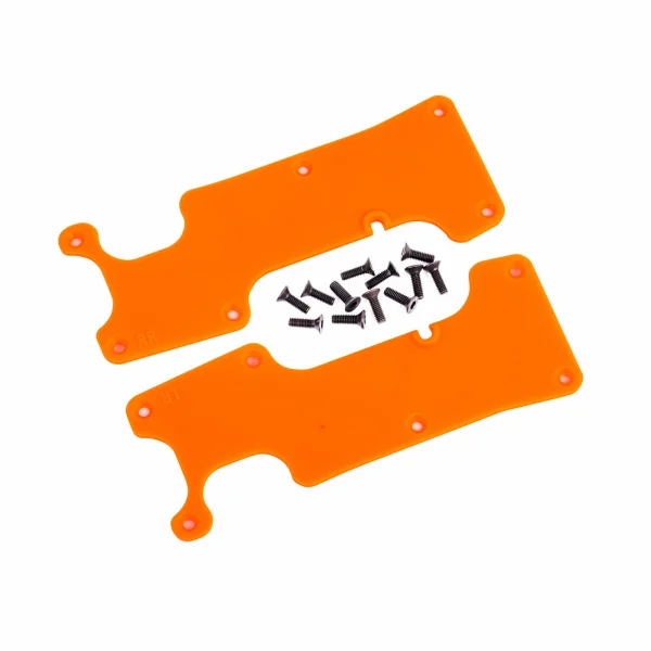 Traxxas Suspension arm covers, orange, rear (left and right) / 25x8 CCS (12) ** CLEARANCE **