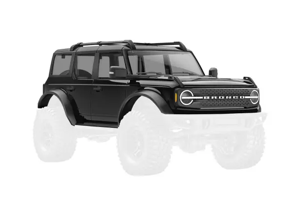 Traxxas TRX-4m Ford Bronco 2021 Complete Bodyshell - Painted Black — image 2 of 2