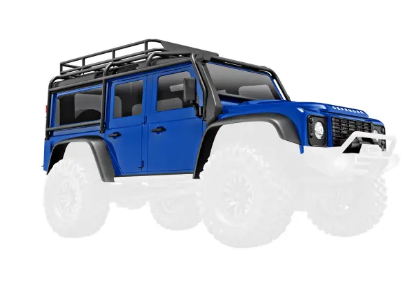 Traxxas TRX-4m Land Rover Defender Complete Bodyshell - Painted Blue — image 2 of 2