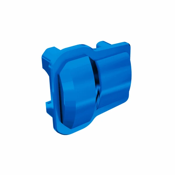 Traxxas Differential cover, front or rear (blue) (2) ** CLEARANCE **