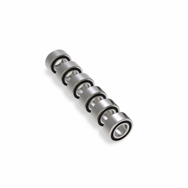 Traxxas Ball bearing set, transmission, black rubber sealed (contains 3x6x2.5mm bearings (6)