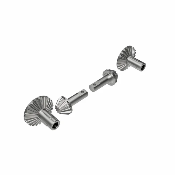 Traxxas Gears, axle (metal, front + rear)