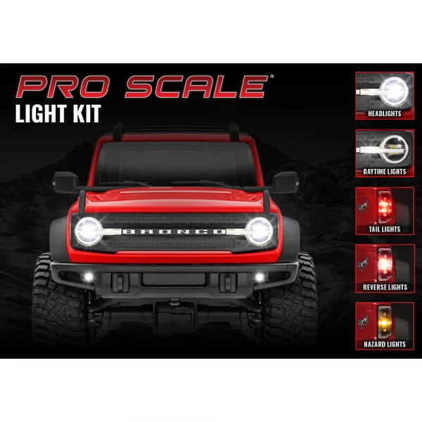 Traxxas TRX-4m Bronco Pro Scale LED Light Set