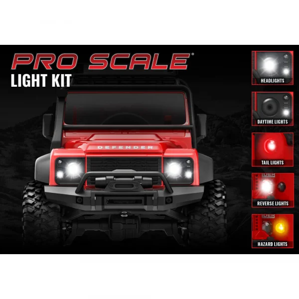 Traxxas TRX-4M Defender Pro Scale LED Light Set