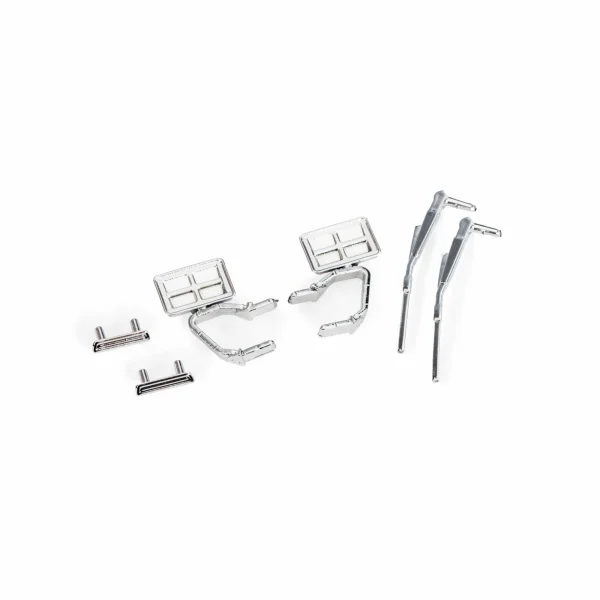 Traxxas Door handles (left + right)/ mirrors, side (left + right)/ windshield wipers (fits 9812 body)