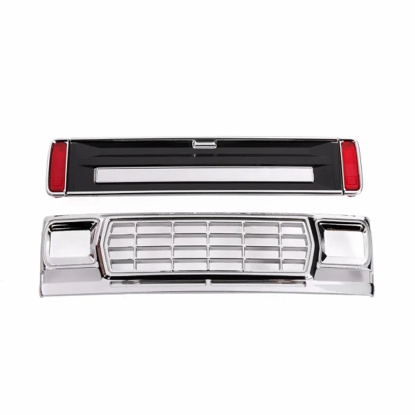 Traxxas Front grille/ tailgate panel (black)/ LED lenses (rear, left + right) (fits 9812 body)