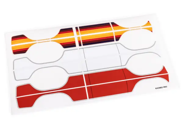 Traxxas Decal sheet, 1:18 scale TRX-4M Ford F-150 Truck (1979) — image 2 of 2