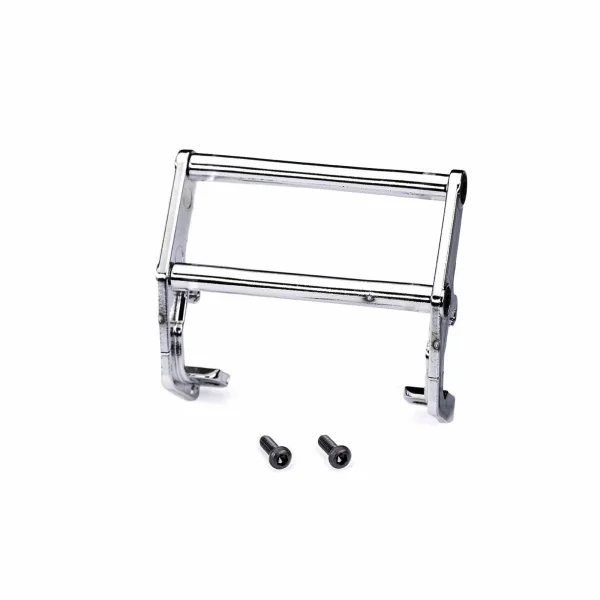 Traxxas Push bar, bumper, chrome (assembled) (fits 9836 bumper)