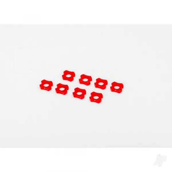 Traxxas Red Piston Dampers (8) — image 2 of 2