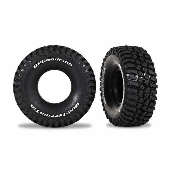 Traxxas Tyres, BFGoodrich Mud-Terrain T/A KM3 2.4x1.0 (2)