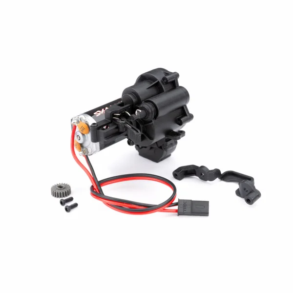 Traxxas Two speed transmission, complete (32.7:1 and 9.9:1 gear reduction ratios) (includes Titan 87T motor)