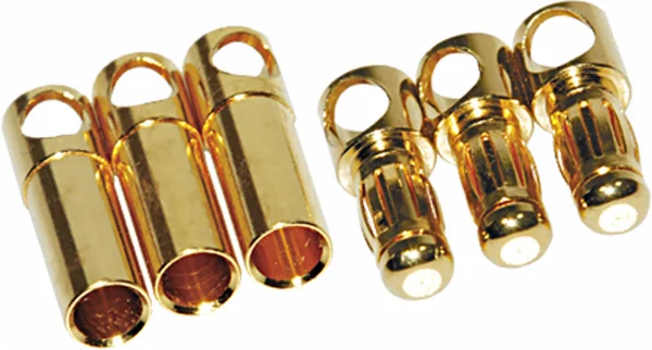 Tekin Banana Power 4.0mm Gold Connector (3)
