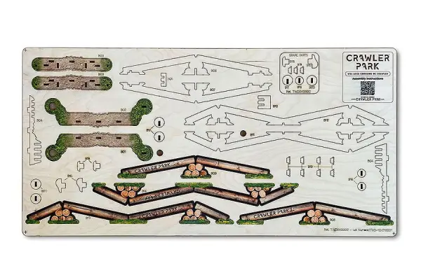 ToysWD Kit Of 5 Obstacles For 1/24 RC Crawler Park Circuit — image 5 of 12
