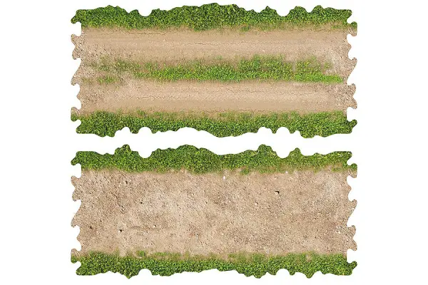 ToysWD 2 X Dirt And Grass Straights For 1/24 RC Crawler Park — image 2 of 4