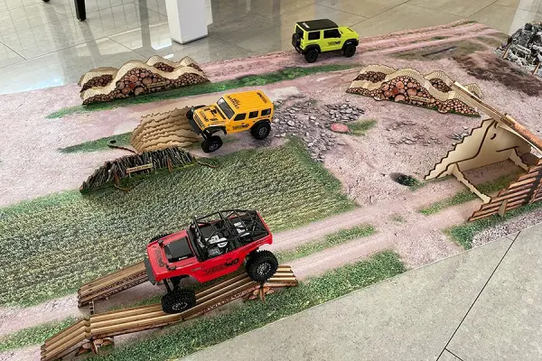 ToysWD Carpet Circuit Of 200 X 100Cm For 1/24 RC Crawler Park &mdash; image 12 of 12