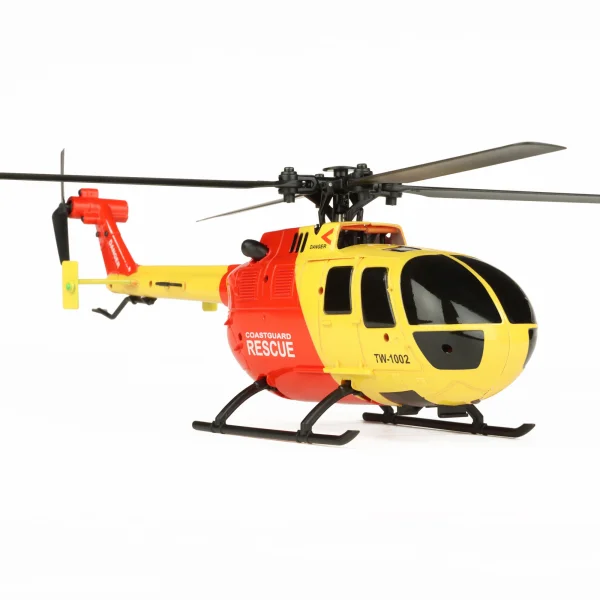 Twister BO-105 Scale 250 Flybarless Helicopter - Yellow