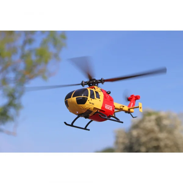 Twister BO-105 Scale 250 Flybarless Helicopter - Yellow