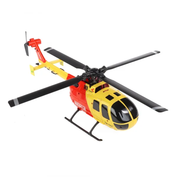 Twister BO-105 Scale 250 Flybarless Helicopter - Yellow