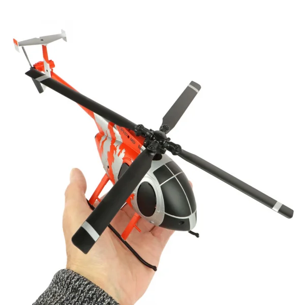 Twister MD 500 Scale 250 Flybarless Helicopter - Red