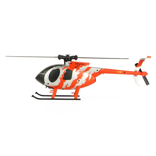 Twister MD 500 Scale 250 Flybarless Helicopter - Red