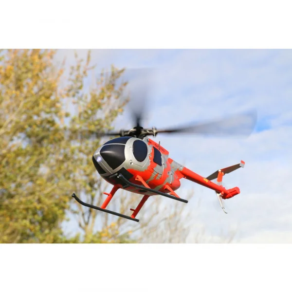 Twister MD 500 Scale 250 Flybarless Helicopter - Red