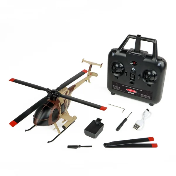 Twister MD 500 Scale 250 Flybarless Helicopter - Sand